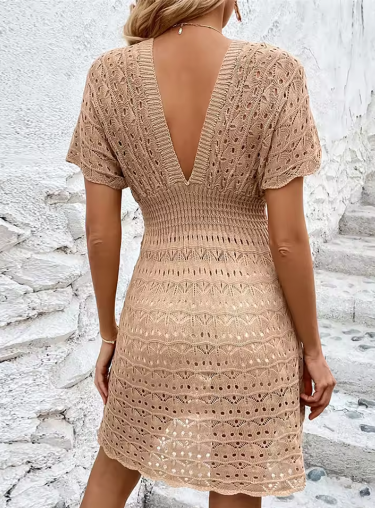 Santorini | El vestido blanco que eleva tu verano